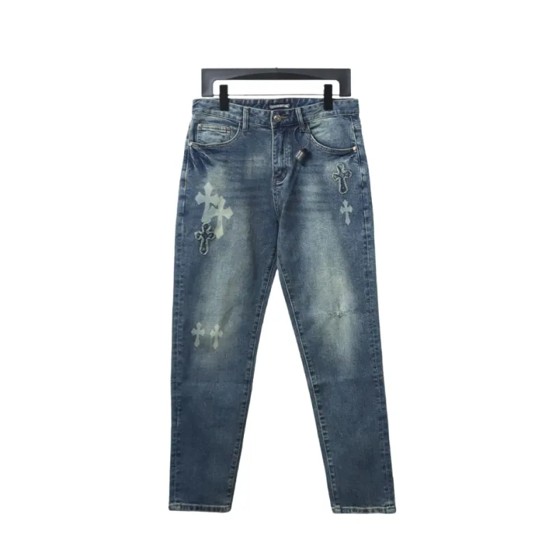 Chrome Hearts classic cross Jeans 1