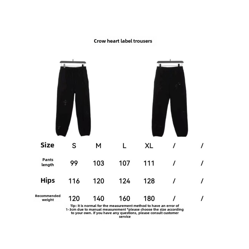  Chrome Hearts leather label Pants 2