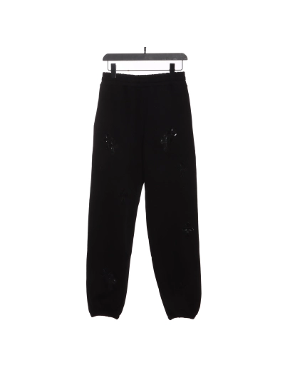 Chrome Hearts leather label Pants 2 02