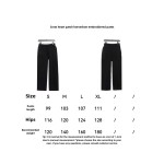 Chrome Hearts patch horseshoe embroidered Pants