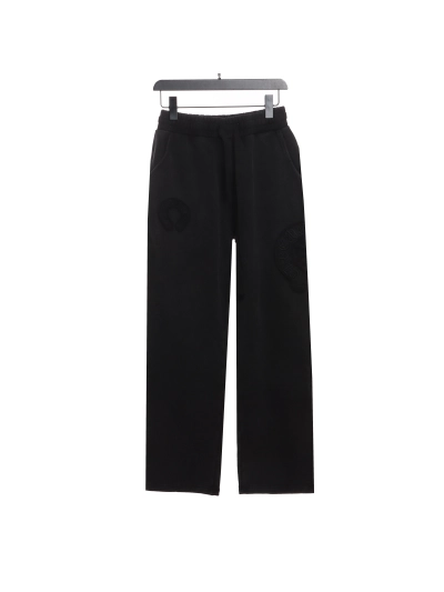 Chrome Hearts patch horseshoe embroidered Pants 01