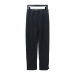 Chrome Hearts washed smoky gray patchwork buttoned Pants