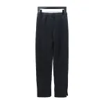  Chrome Hearts washed smoky gray patchwork buttoned Pants