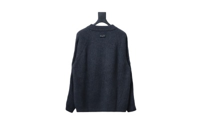 DIOR 24FW arm zip wool pullover sweater 02