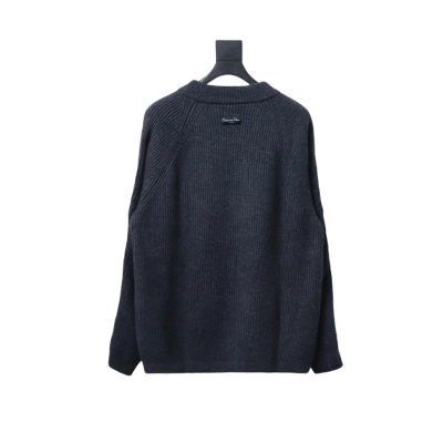 DIOR 24FW arm zip wool pullover sweater 02