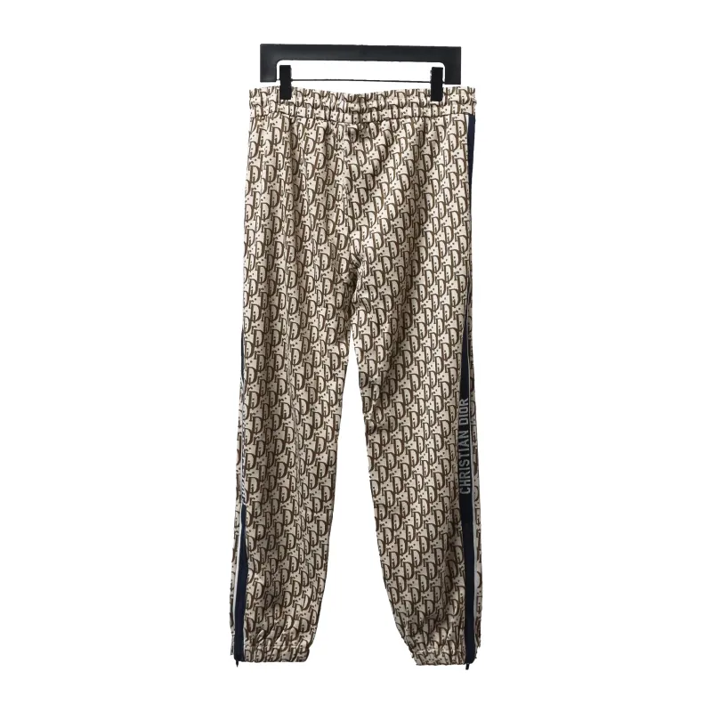 Dior 24Fw full print jacquard side ribbon suit Pants