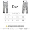 Dior 24Fw ink sketch print Jeans