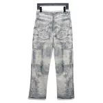 Dior 24Fw ink sketch print Jeans