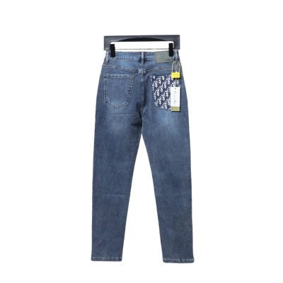Dior classic monogram pocket Jeans 02