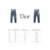 Dior classic monogram pocket Jeans