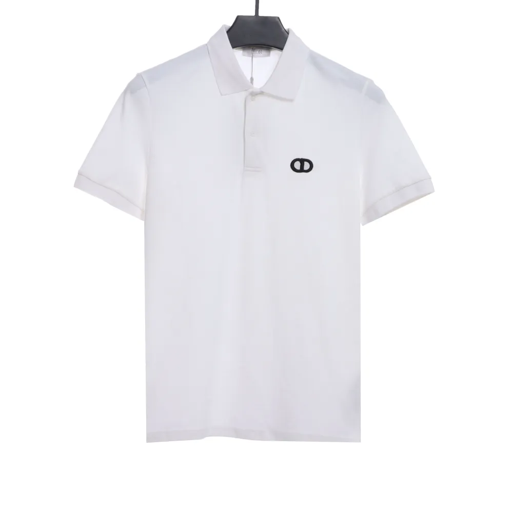 D*or double ring embroidery polo