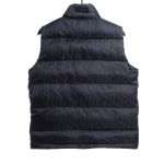  Dior full-grain dark pattern Vest Down Jacket