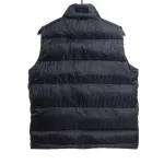 Dior full-grain dark pattern Vest Down Jacket
