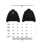  Dior full print three-dimensional geometric pattern stand collar down jacket
