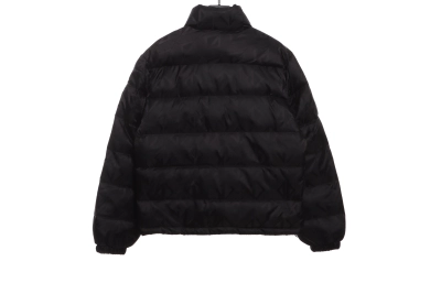 Dior full print three-dimensional geometric pattern stand collar down jacket 02