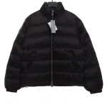  Dior full print three-dimensional geometric pattern stand collar down jacket