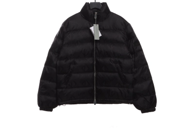 Dior full print three-dimensional geometric pattern stand collar down jacket 01