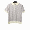 Dior monogram full print knitted POLO2