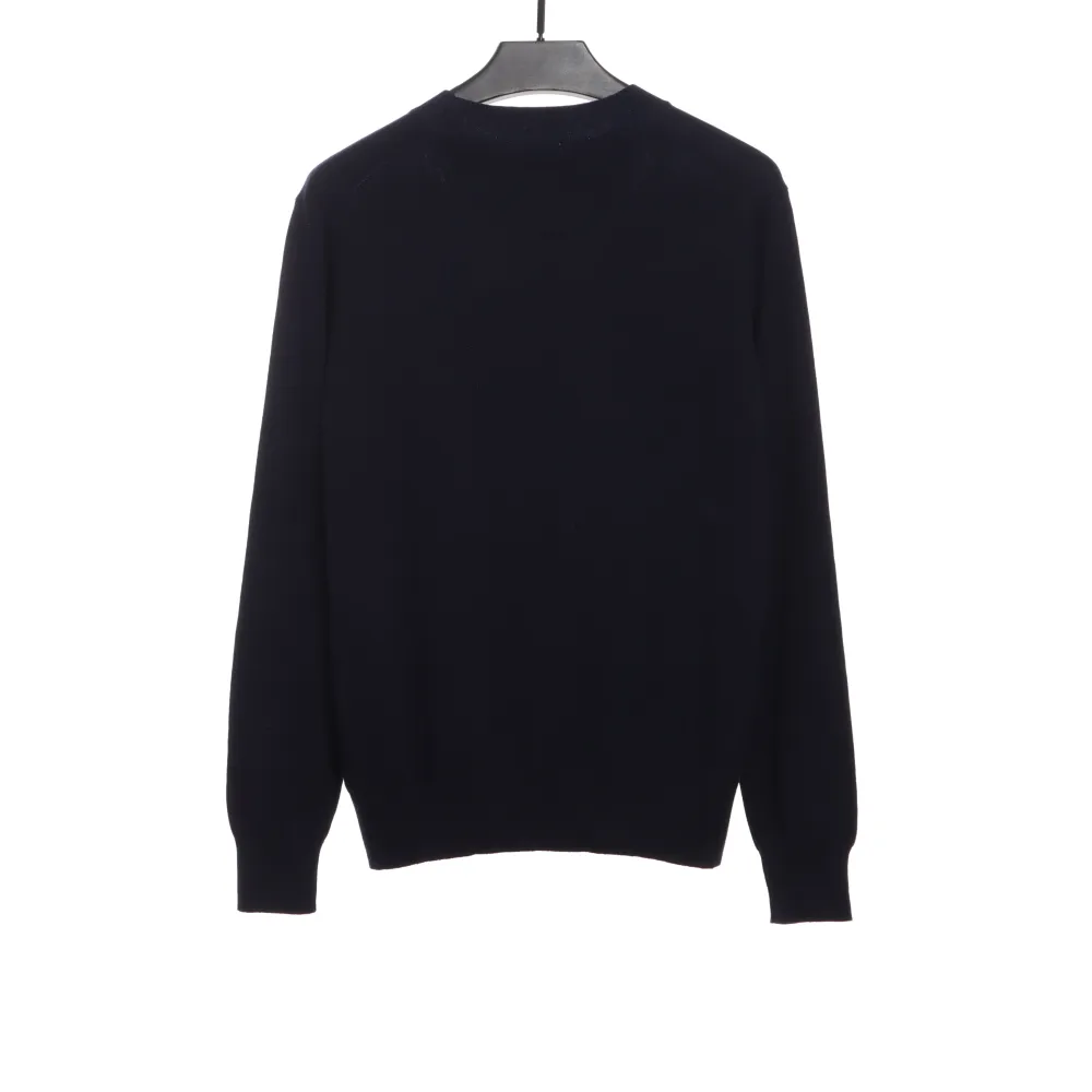 Jordan Dior joint logo jacquard sweater 2