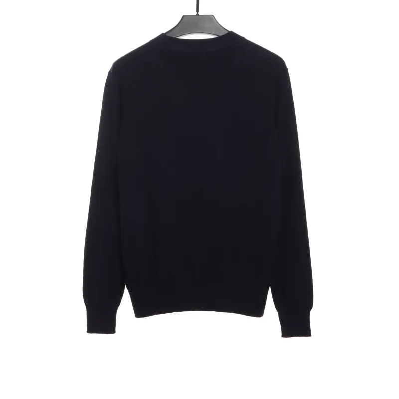 Jordan Dior joint logo jacquard sweater 2