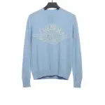 Jordan Dior joint logo jacquard sweater 3