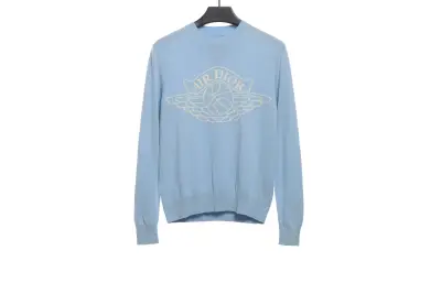 Jordan Dior joint logo jacquard sweater 3 01