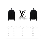 Louis Vuitton 24FW all over print embroidery sweater