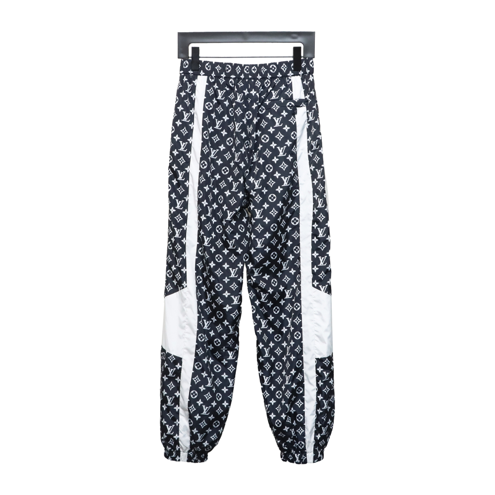 Louis Vuitton 24Fw color-block monogram sports Pants