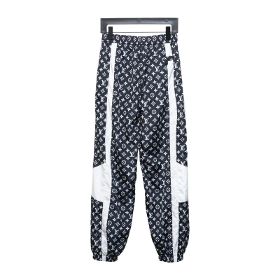 Louis Vuitton 24Fw color-block monogram sports Pants 02