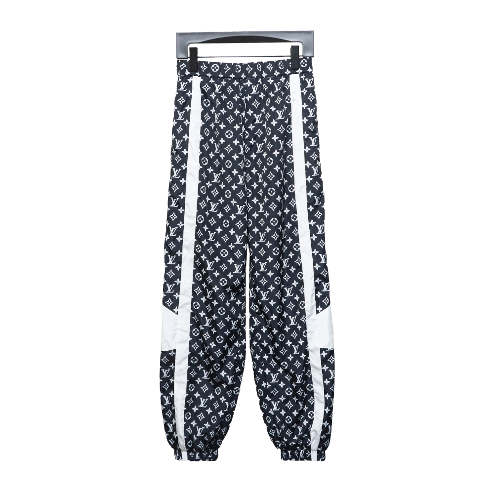 Louis Vuitton 24Fw color-block monogram sports Pants