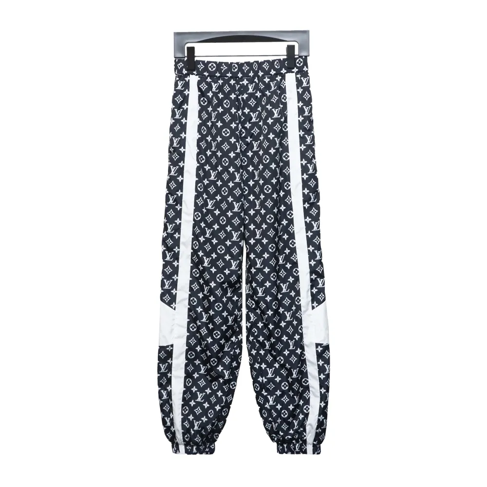  Louis Vuitton 24Fw color-block monogram sports Pants