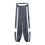Louis Vuitton 24Fw color-block monogram sports Pants