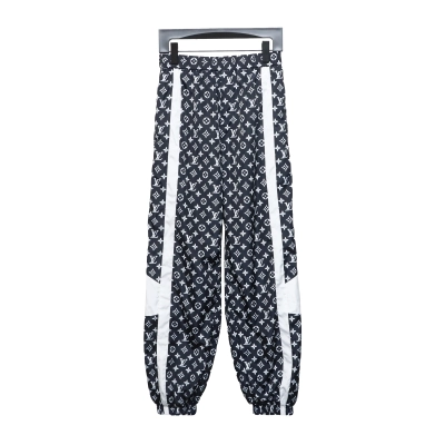 Louis Vuitton 24Fw color-block monogram sports Pants 01