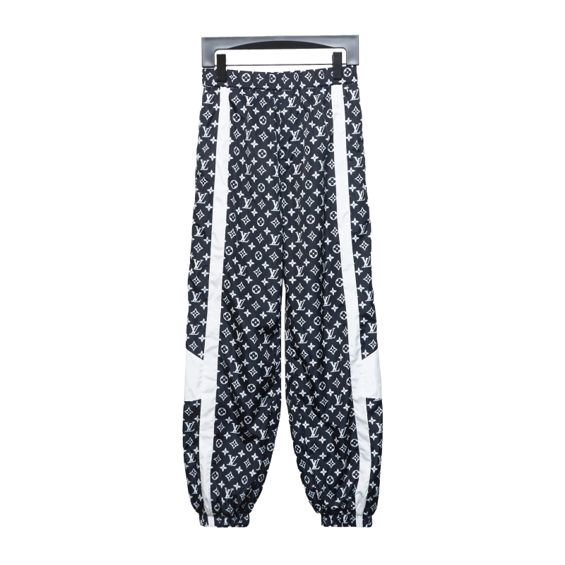 Louis Vuitton 24Fw color-block monogram sports Pants