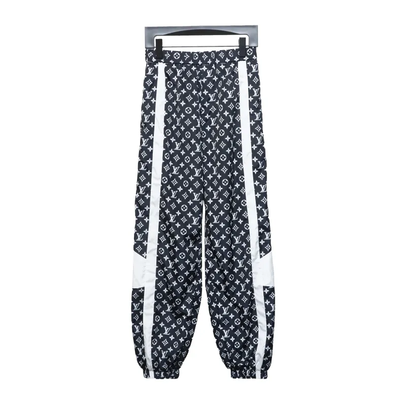  Louis Vuitton 24Fw color-block monogram sports Pants