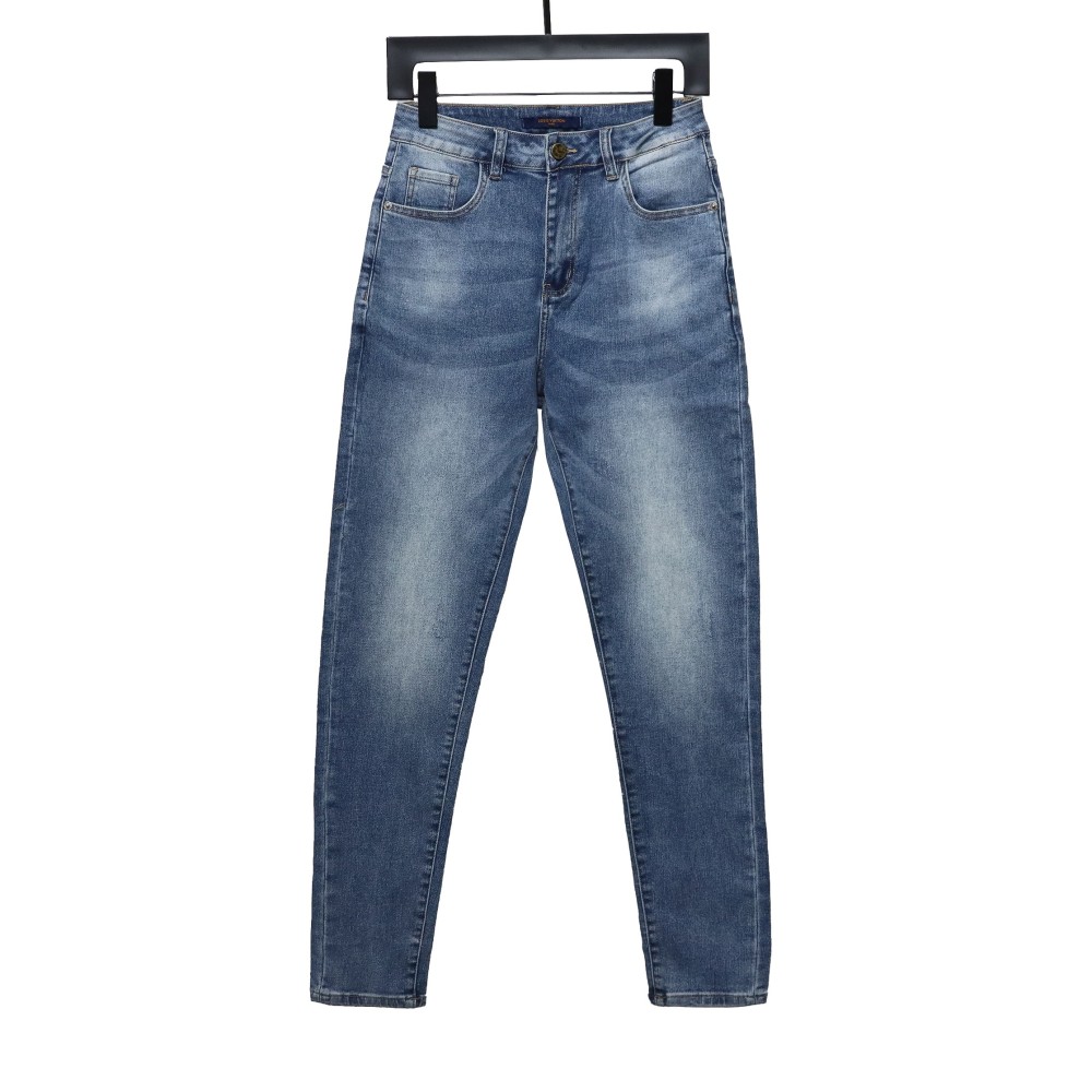  Louis Vuitton 24SS duck patch embroidered Jeans