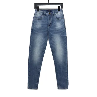  Louis Vuitton 24SS duck patch embroidered Jeans 01