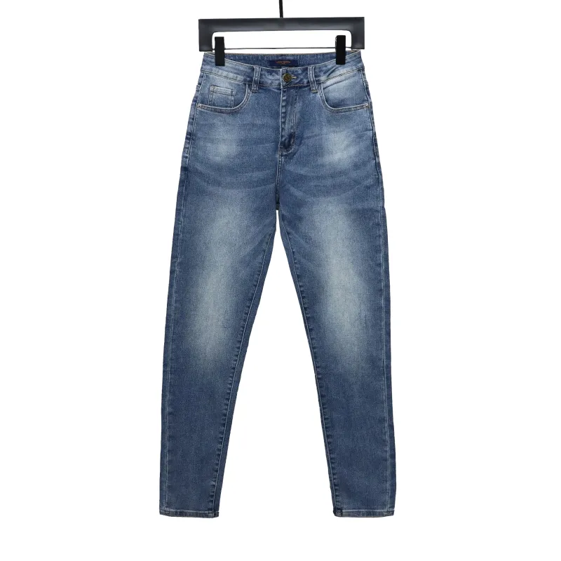  Louis Vuitton 24SS duck patch embroidered Jeans