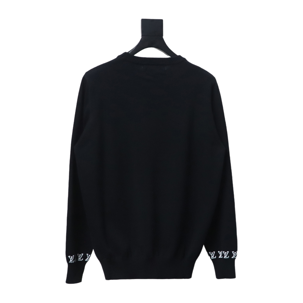 Louis Vuitton 24SS letter long sleeve round neck sweater