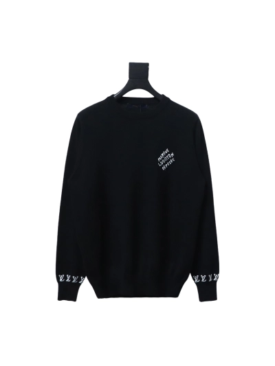 Louis Vuitton 24SS letter long sleeve round neck sweater 01