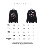 Louis Vuitton clock pattern intarsia sweater 1