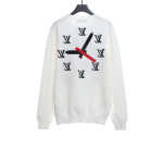 Louis Vuitton clock pattern intarsia sweater 2