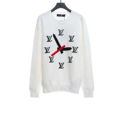 Louis Vuitton clock pattern intarsia sweater 2 01