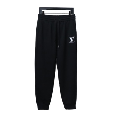 Louis Vuitton embroidered letter back pocket logo Pants 1 01