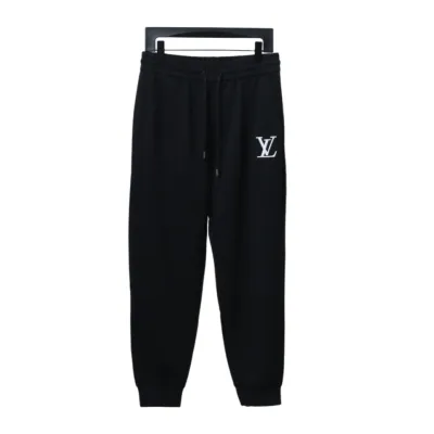 Louis Vuitton embroidered letter back pocket logo Pants 1 01