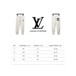  Louis Vuitton embroidered letter back pocket logo Pants 2