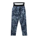 Louis Vuitton full print denim patchwork big pocket trousers 1