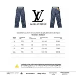Louis Vuitton full print tie-dye polka dot monogram Jeans