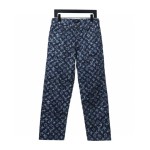 Louis Vuitton full print tie-dye polka dot monogram Jeans