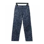 Louis Vuitton full print tie-dye polka dot monogram Jeans
